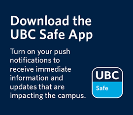 UBC SAFE VANCOUVER APP
